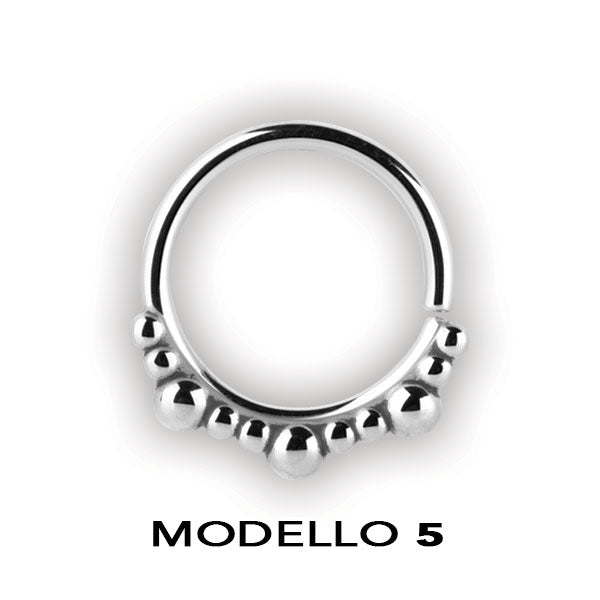 SS 316 FANCY NOSE RINGS