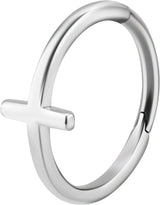 SS 316 HINGED RING (CROSS) 1,2x12mm