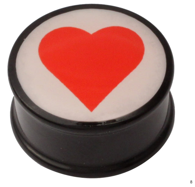 UV PICTURE PLUGS BLACK