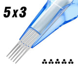 Emalla Eliot Nadelmodule 20 St. - 5x3 Stipple Shader Long Taper (0,30 mm)