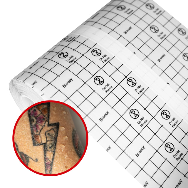 Bloody Protective Film - Tattoo Schutzfolie - Rolle (15 cm x 10 m)