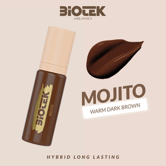 Biotek PMU Tattoofarbe - Hybrid Long Lasting Set (5 x 15 ml)