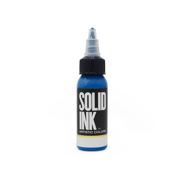 Solid Ink Künstlerfarbe - Boca Blue (30 ml) - NICHT FÜR MENSCHLICHE HAUT
