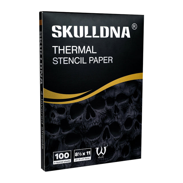 SkullDNA Stencil Thermopapier (21,6 x 27,9 cm)