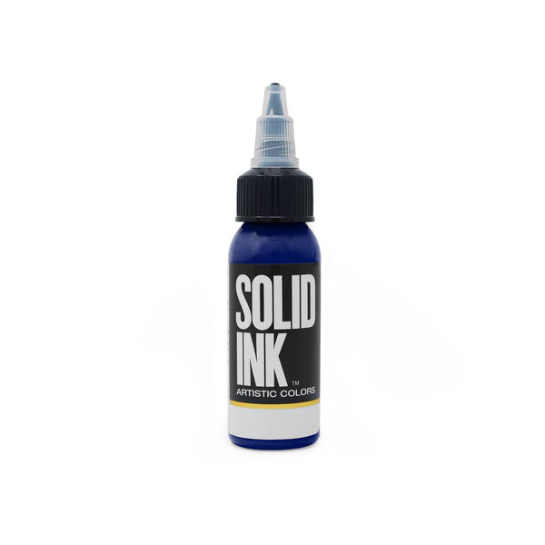 Solid Ink Künstlerfarbe - Dark Blue (30 ml) - NICHT FÜR MENSCHLICHE HAUT