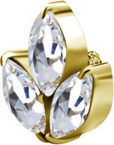 GD 316 int ATTACHMENT 1,2mm CUBIC ZIRCONIA mod. 13L - WH (6mm)