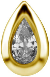 GD 316 int ATTACHMENT 1,2mm CUBIC ZIRCONIA mod. 32 - WH (6mm)