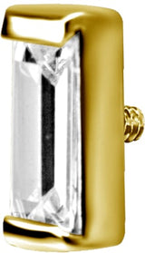 GD 316 int ATTACHMENT 1,2mm CUBIC ZIRCONIA mod. 37 - WH (5mm)