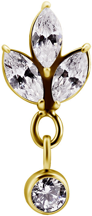 GD 316 int ATTACHMENT 1,2mm CUBIC ZIRCONIA mod. 59L - WH (6mm)