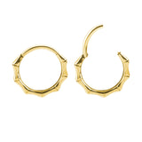 GD 316 BAMBOO HOOPS 1,0x12mm (PAIR)