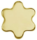 GD TT int LABRETS PART FLOWER PLATE 1,2mm