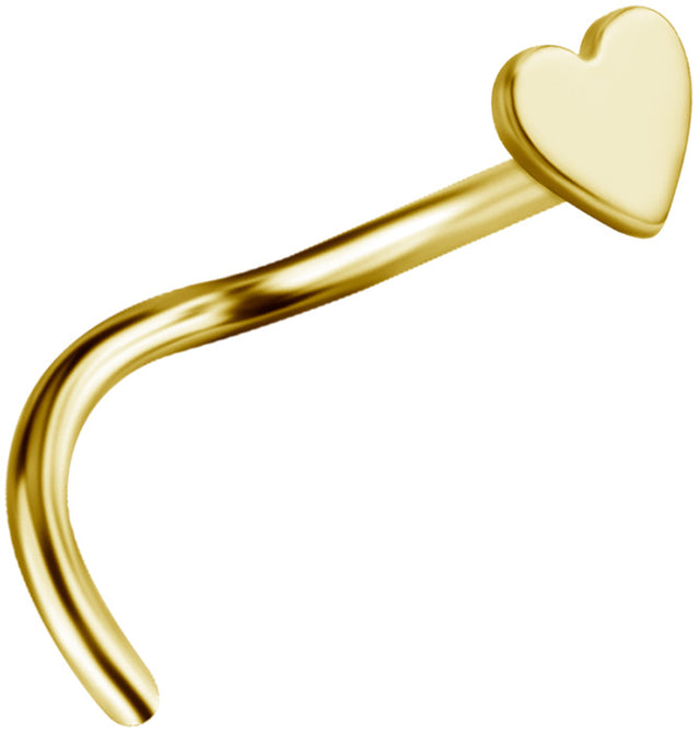 GD TT NOSE STUDS HEART 0,8mm