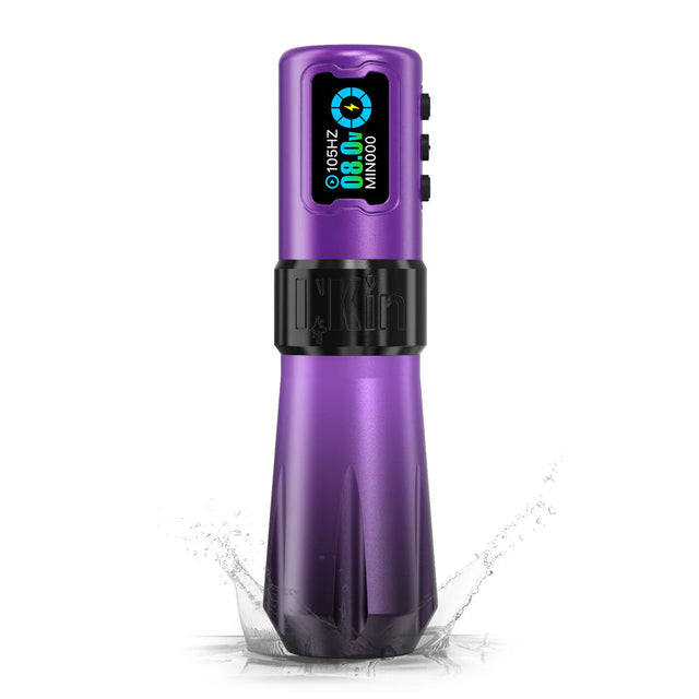 Inkin Rampage Direct Drive Wireless Tattoomaschine (Nadelhub 4,5 mm) - Lila 