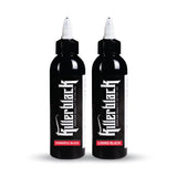 Killerblack Tattoo Ink - Lining Black + Powerful Black (2 x 150 ml) - Europa