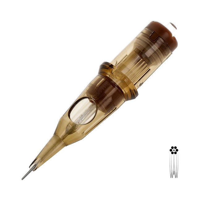 Kwadron Nadelmodule - 07RL Long Taper Turbo (0,35 mm)