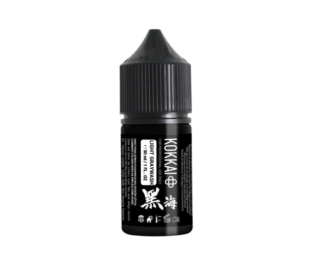 Kokkai Ink Tattoofarbe REACH - Light Graywash (30 ml)