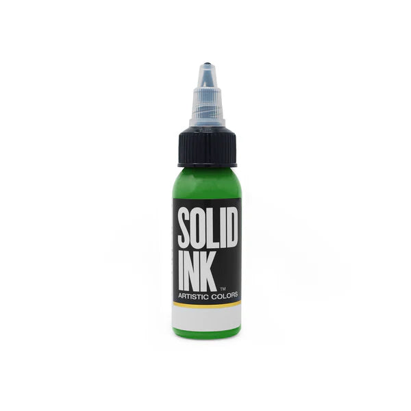 Solid Ink Künstlerfarbe - Light Green (30 ml) - NICHT FÜR MENSCHLICHE HAUT