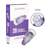 MiaOpera Needling Cartridges - 12 Needles (Ø 0.25 mm / L 2.5 mm) 20 pcs