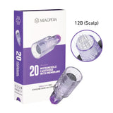 MiaOpera Needling Cartridges - 12 Needles (Ø 0.25 mm / L 1.0 mm) 20 pcs