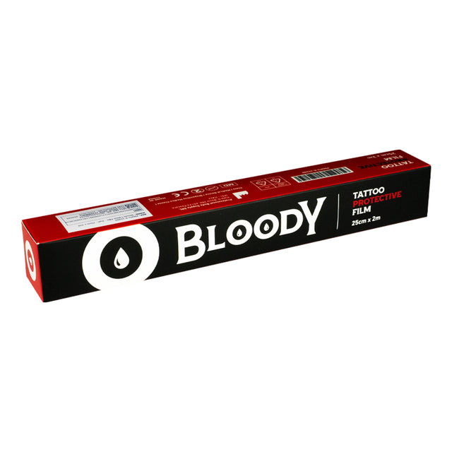 Bloody Protective Film - Tattoo Schutzfolie - Rolle (25 cm x 2 m)