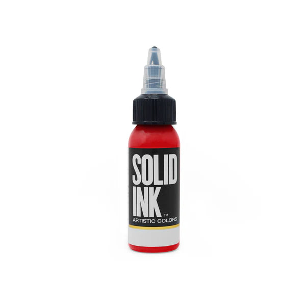 Solid Ink Künstlerfarbe - Rot (30 ml) - NICHT FÜR MENSCHLICHE HAUT