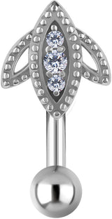 SS 316 UPPER DOUBLE BELLY BANANA SET 1,6 mod. 04 - WH