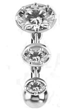 SS 316 UPPER DOUBLE BELLY BANANA SET 1,6mm mod. 06 - WH