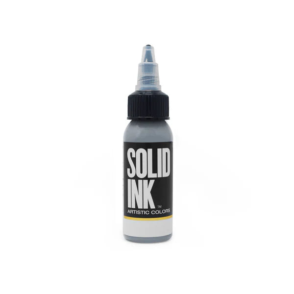 Solid Ink Künstlerfarbe - Silver (30 ml) - NICHT FÜR MENSCHLICHE HAUT