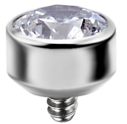 TT int JEWELLED DISC 1,6x4mm WH