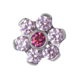 TT int JEWELLED FLOWER DISC