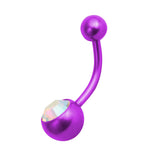 TT-PU JEWEL NAVEL BANANABELL 5&8mm