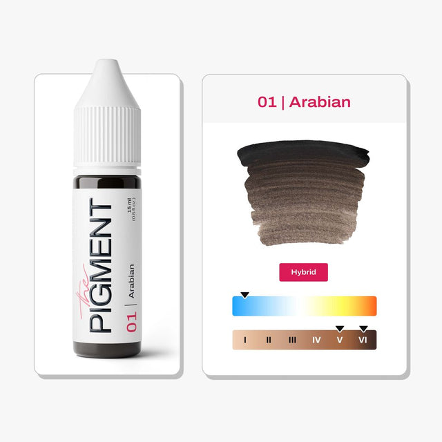 The Pigment Augenbrauen PMU - 01 Arabian (15 ml)