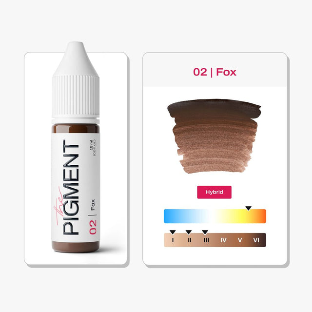 The Pigment Augenbrauen PMU - 02 Fox (15 ml)