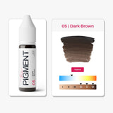 The Pigment Augenbrauen PMU - 05 Dark Brown (15 ml)