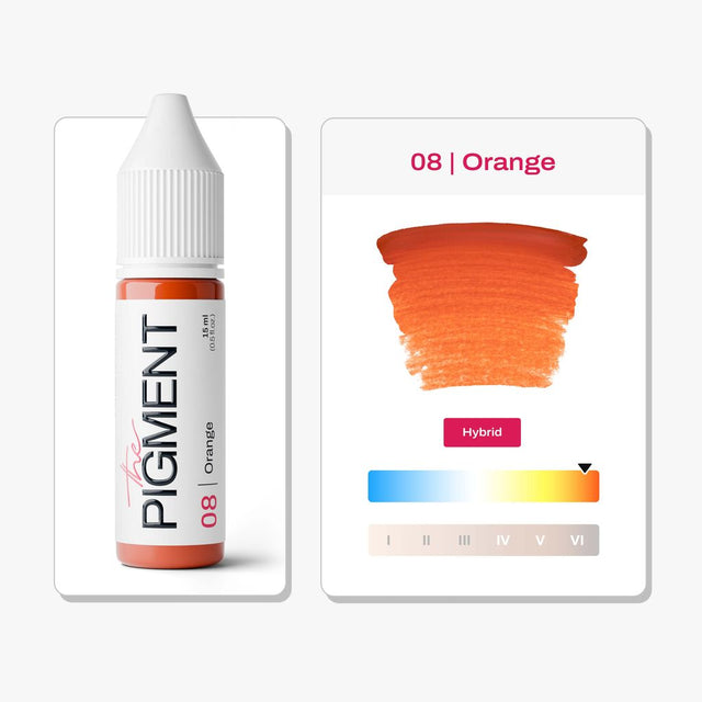 The Pigment Augenbrauen PMU - 08 Orange (15 ml)