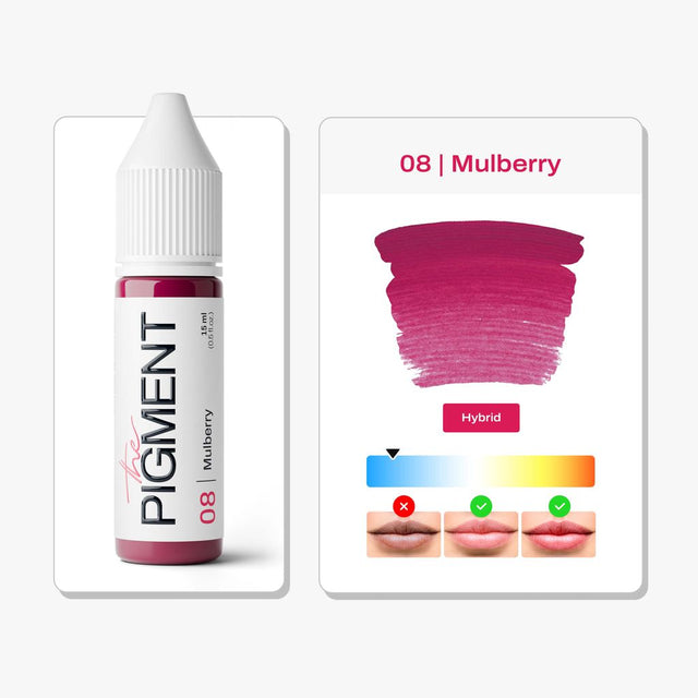 The Pigment Lippen PMU - 08 Mulberry (15 ml)