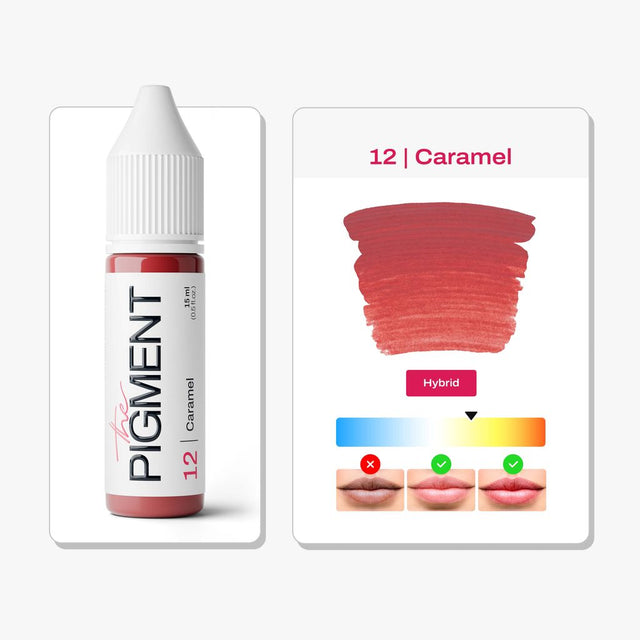 The Pigment Lippen PMU - 12 Caramel (15 ml)