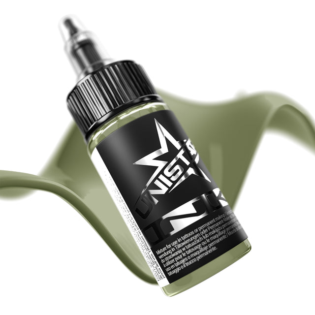 Unistar Colors Tattoofarbe - Soft Pale Green (30 ml)