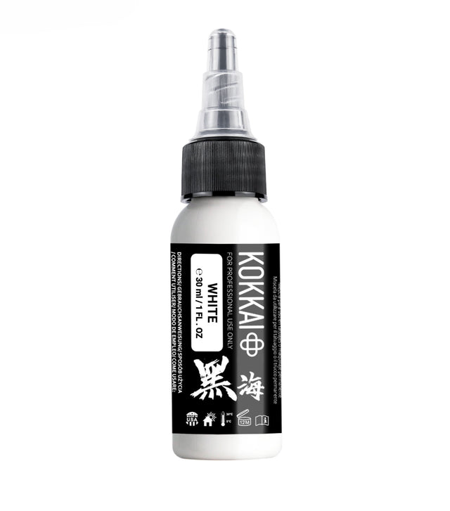 Kokkai Ink Tattoofarbe REACH - White