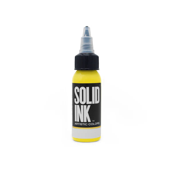 Solid Ink Künstlerfarbe - Yellow (30 ml) - NICHT FÜR MENSCHLICHE HAUT