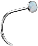 OPAL NOSESTUDS CURVED 0,8mm