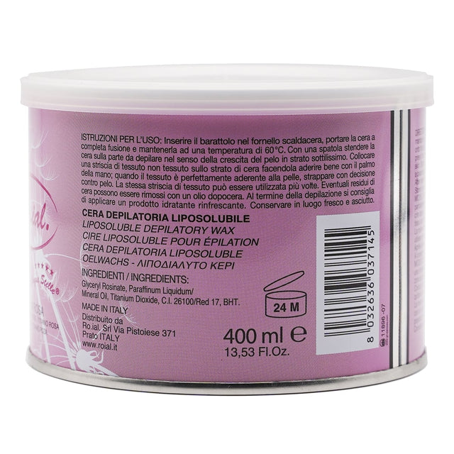 Ro.ial Enthaarungswachs (400 ml) - Rosa Titan