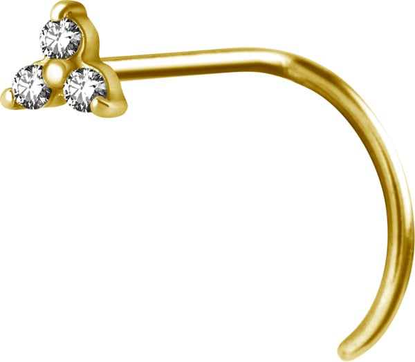 GD 316 TRINITY NOSE STUD 0,8mm ball 3,5mm CR