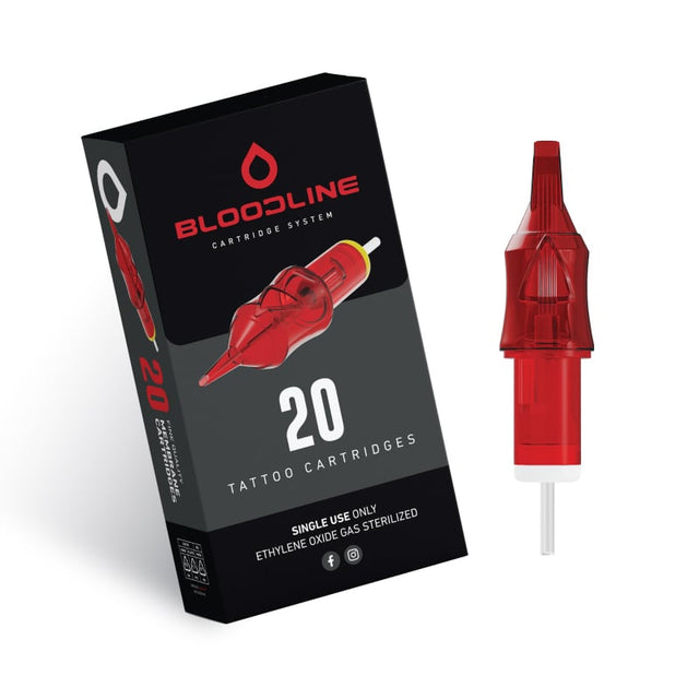 BodySupply Bloodline Nadelmodule 20 St. - 05RM Round Magnum (0,35 mm) Long Taper