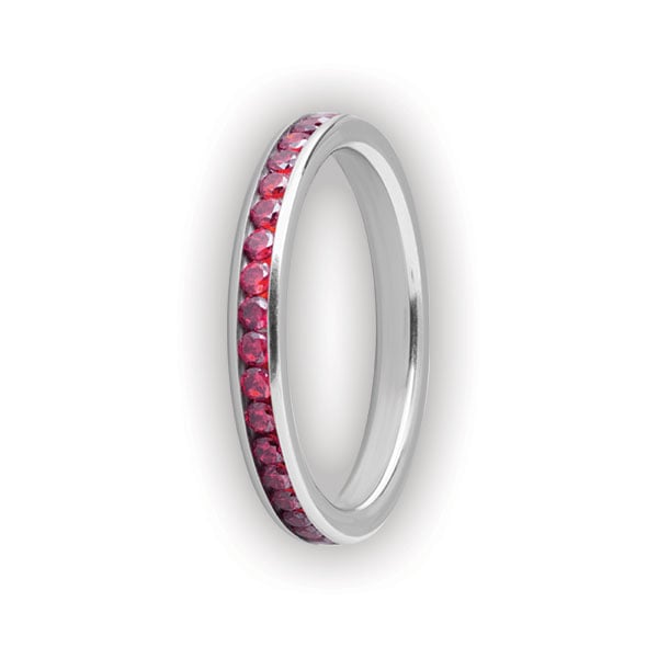 SINGLE JEWELLED CRYSTAL RING