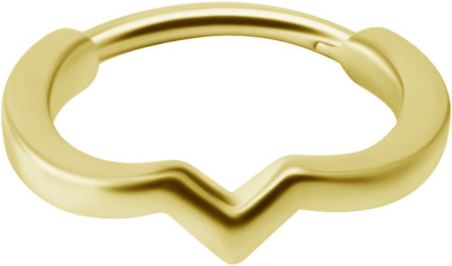 GD 316 HINGED RING (V SHAPE) 1,2x12mm