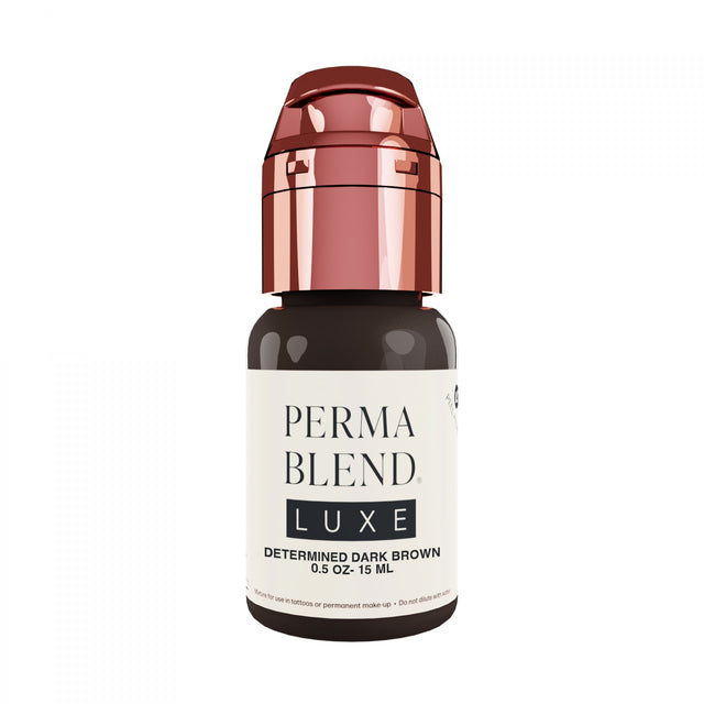 Perma Blend Luxe PMU Pigment - Determined Dark Brown (15 ml)