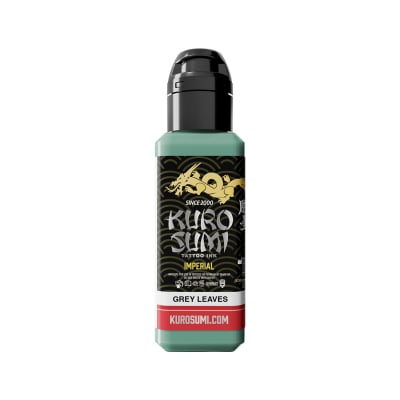 Kuro Sumi Imperial Tattoofarbe - Imperial Grey Leaves