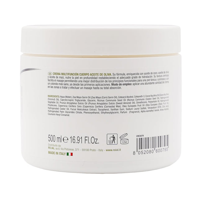 Ro.ial Multifunktionscreme mit Olivenölextrakt (500 ml)