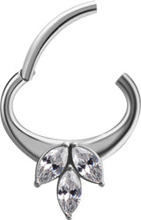 SS 316 HINGED DAITH CLICKER 1,2x6mm WH mod. 03
